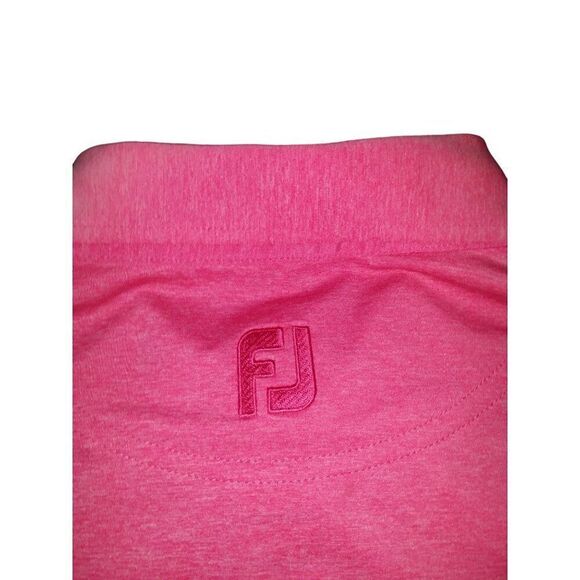 FootJoy FJ Golf Polo Men Sz L Southern Oaks Golf Club Pink Embroidered Athleisur - Picture 10 of 10